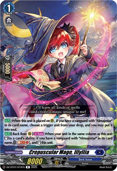 Crepuscular Mage, Illyllia [D-Format] DZ-BT07/074EN