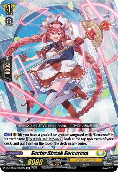 Sector Streak Sorceress [D-Format] DZ-BT07/083EN