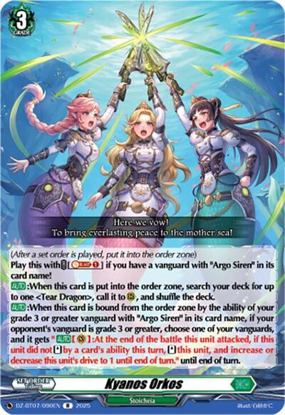 Kyanos Orkos [D-Format] DZ-BT07/090EN