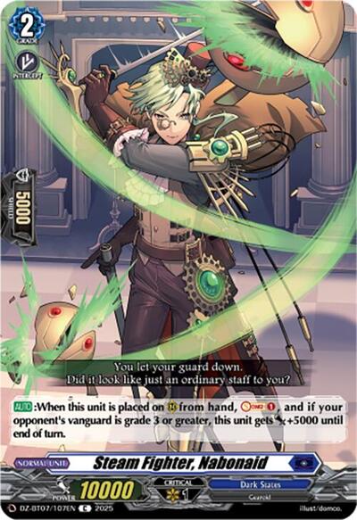 Steam Fighter, Nabonaid [D-Format] DZ-BT07/107EN