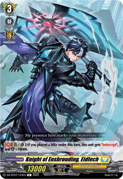 Knight of Enshrouding, Eidlech [D-Format] DZ-BT07/124EN