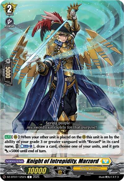Knight of Intrepidity, Marzord [D-Format] DZ-BT07/125EN
