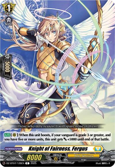 Knight of Fairness, Fergus [D-Format] DZ-BT07/128EN
