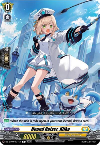 Hound Raiser, Kiika [D-Format] DZ-BT07/131EN