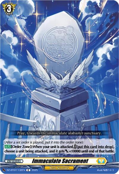 Immaculate Sacrament [D-Format] DZ-BT07/132EN