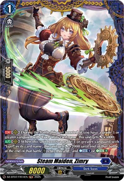 Steam Maiden, Zimry [D-Format] DZ-BT07/FR14EN