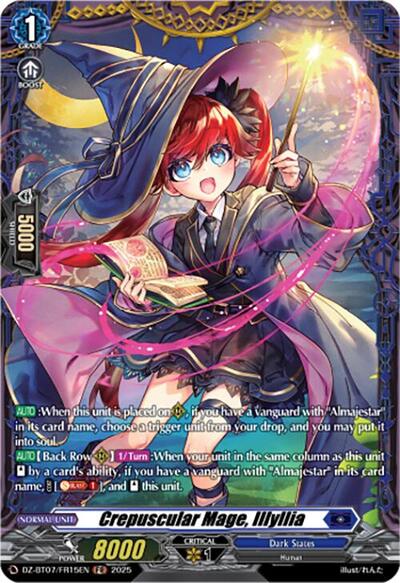 Crepuscular Mage, Illyllia [D-Format] DZ-BT07/FR15EN