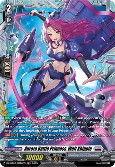Aurora Battle Princess, Welt Khipple [D-Format] DZ-BT07/FR18EN