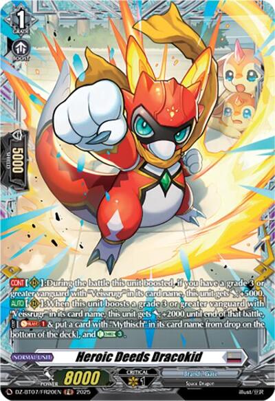 Heroic Deeds Dracokid [D-Format] DZ-BT07/FR20EN