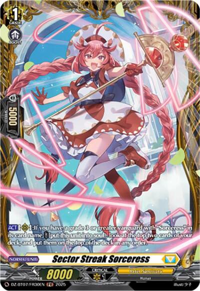 Sector Streak Sorceress [D-Format] DZ-BT07/FR30EN