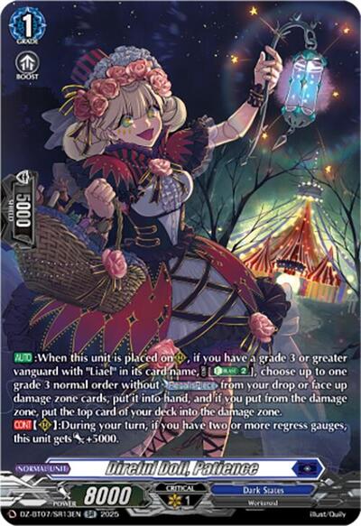 Direful Doll, Patience [D-Format] DZ-BT07/SR13EN