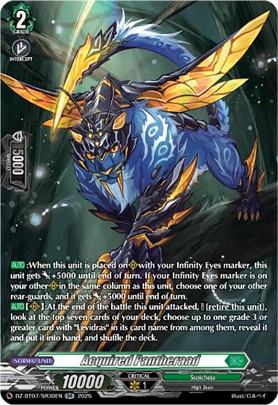 Acquired Pantheraad [D-Format] DZ-BT07/SR30EN