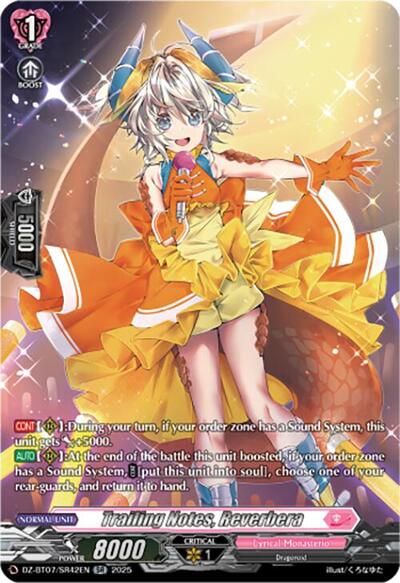 Trailing Notes, Reverbera [D-Format] DZ-BT07/SR42EN