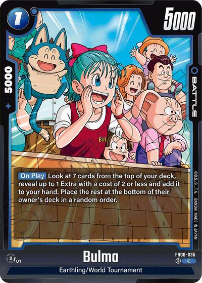 Bulma (FB06-035) [Fusion World] FB06-035