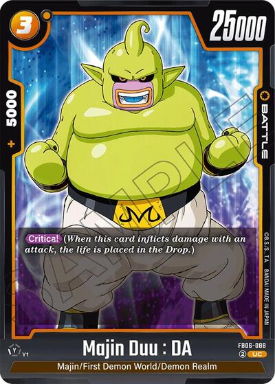 Majin Duu : DA (FB06-088) [Fusion World] FB06-088
