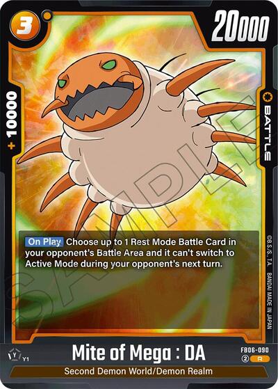 Mite of Mega : DA (FB06-090) [Fusion World] FB06-090