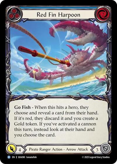 Red Fin Harpoon