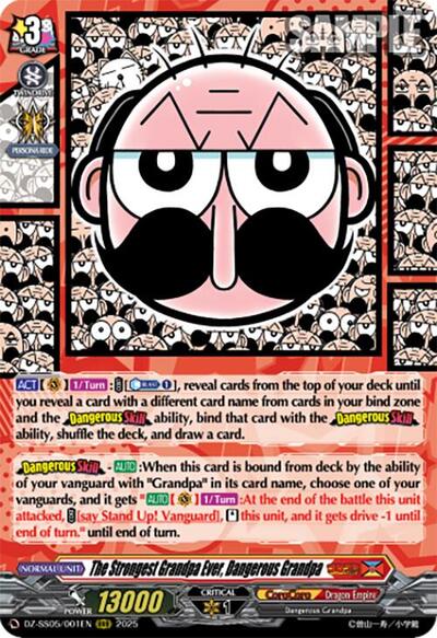 The Strongest Grandpa Ever, Dangerous Grandpa [D-Format] DZ-SS05/001EN
