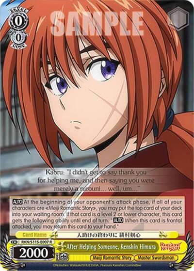After Helping Someone, Kenshin Himura RKN/S115-E007 R