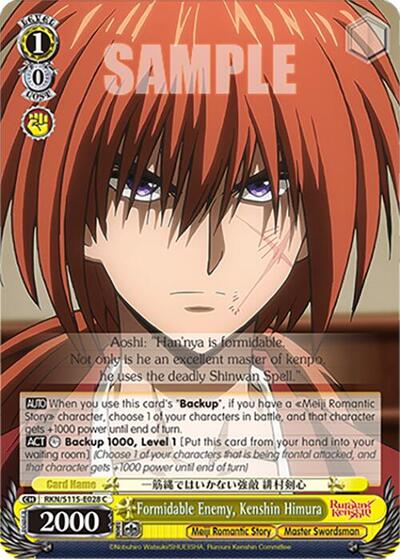 Formidable Enemy, Kenshin Himura RKN/S115-E028 C