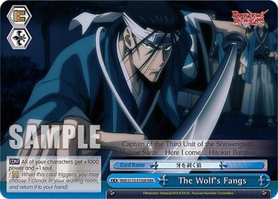 The Wolf's Fangs RKN/S115-E100R RRR