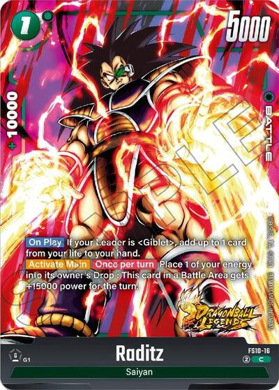 Raditz (FS10-16) [Fusion World] FS10-16