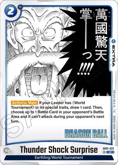 Thunder Shock Surprise (SB01-022) [Fusion World] SB01-022