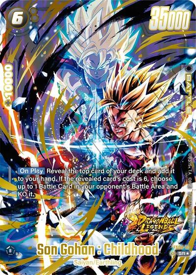 Son Gohan : Childhood (FS09-10) [Fusion World] FS09-10