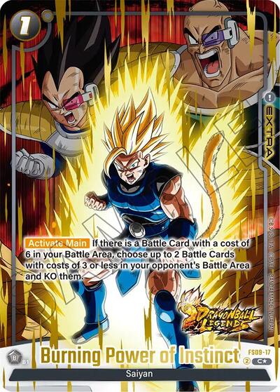 Burning Power of Instinct (FS09-17) [Fusion World] FS09-17
