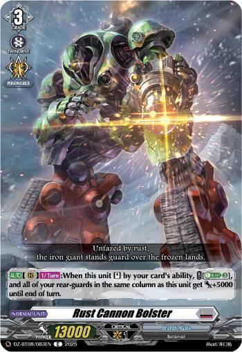 Rust Cannon Bolster [D-Format] DZ-BT08/083EN