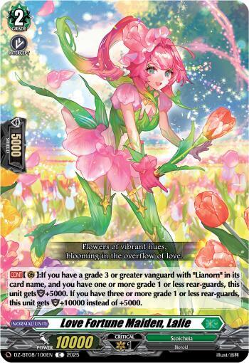 Love Fortune Maiden, Lalie [D-Format] DZ-BT08/100EN