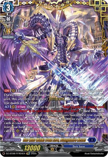 One Who Walks From Zero, Blangdmire Nexus [D-Format] DZ-BT08/FFR04EN