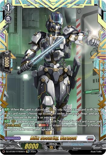 Blitz Security, Varnest [D-Format] DZ-BT08/FFR09EN