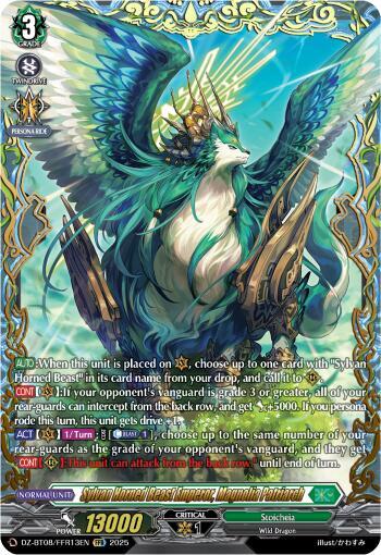 Sylvan Horned Beast Emperor, Magnolia Patriach [D-Format] DZ-BT08/FFR13EN