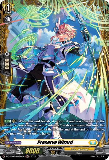 Preserve Wizard [D-Format] DZ-BT08/FR30EN