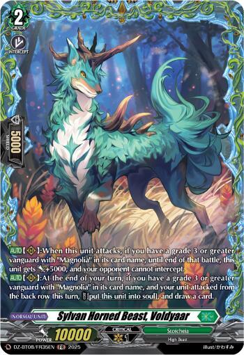 Sylvan Horned Beast, Voldyaar [D-Format] DZ-BT08/FR35EN