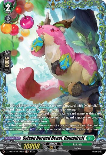 Sylvan Horned Beast, Comadrett [D-Format] DZ-BT08/FR37EN