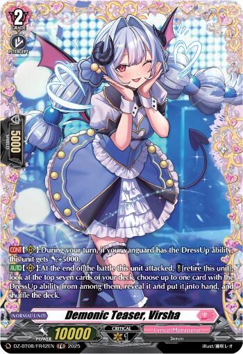Demonic Teaser, Virsha [D-Format] DZ-BT08/FR42EN