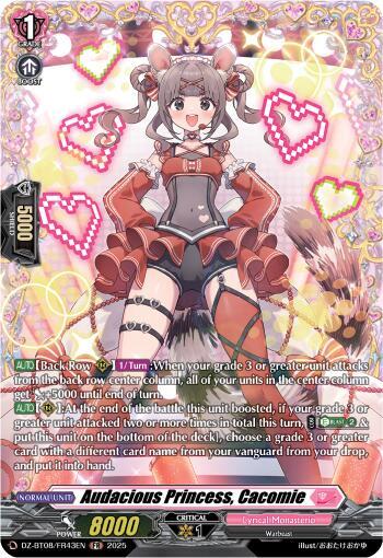 Audacious Princess, Cacomie [D-Format] DZ-BT08/FR43EN
