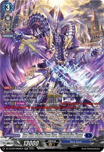 One Who Walks From Zero, Blangdmire Nexus [D-Format] DZ-BT08/SR08EN