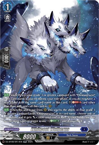 Whiteout Wulberus [D-Format] DZ-BT08/SR14EN