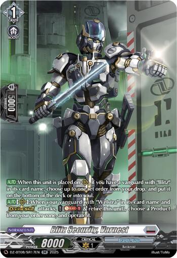 Blitz Security, Varnest [D-Format] DZ-BT08/SR17EN