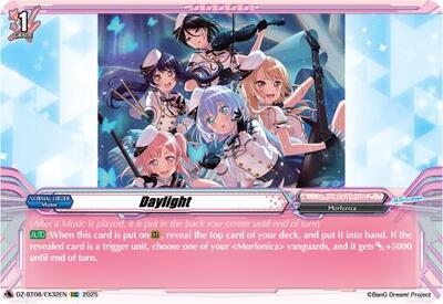 Daylight [D-Format] DZ-BT08/EX32EN