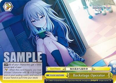 Backstage Operator PJS/S91-E027R RRR