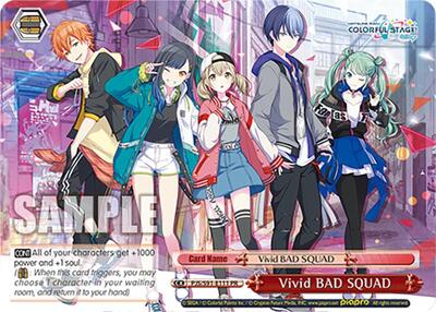 Vivid BAD SQUAD PJS/S91-E111 PR — HATSUNE MIKU: COLORFUL STAGE!