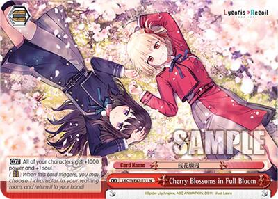 Cherry Blossoms in Full Bloom LRC-WE47-E31 N