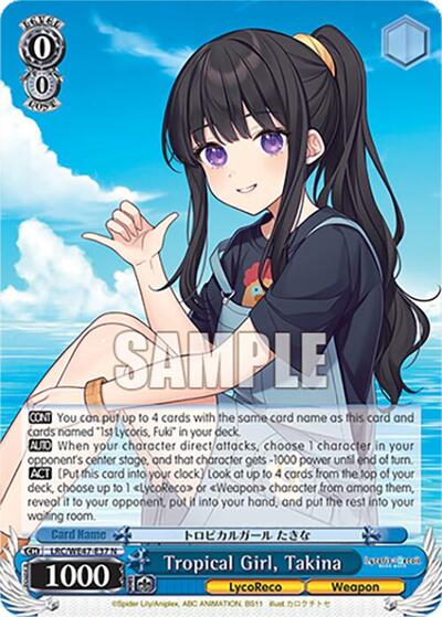 Tropical Girl, Takina LRC-WE47-E37 N