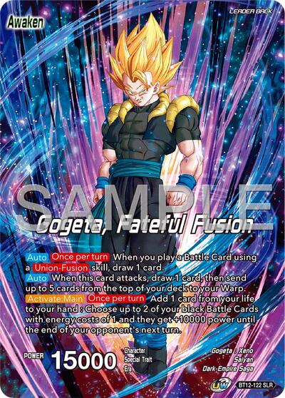 Son Goku & Vegeta // Gogeta, Fateful Fusion BT12-122