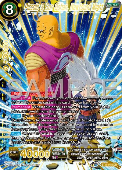 Piccolo & Son Gohan, Newfound Might BT17-148