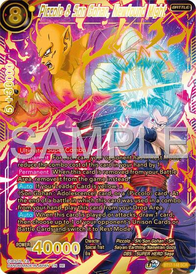 Piccolo & Son Gohan, Newfound Might BT17-148